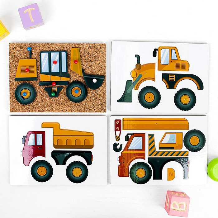 Логическая головоломка &laquo;Строительная техника&raquo;