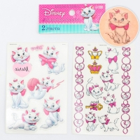 Набор детских татуировок переводок "Мари" Коты аристократы