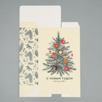 Коробка подарочная новогодняя складная &laquo;Новогодняя ёлка&raquo;, 22 х 30 х 10 см, Новый год