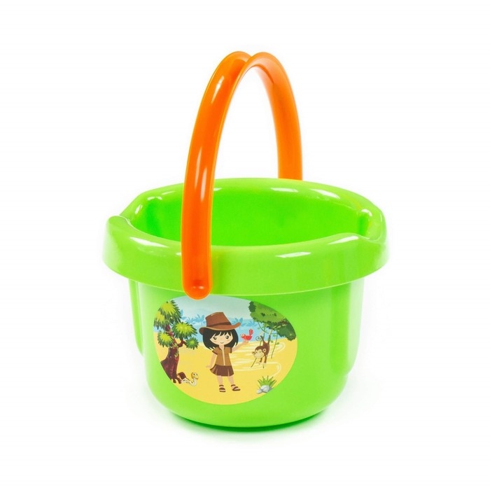 Ведро большое, цвета МИКС