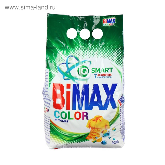 Стиральный порошок BiMax Color, автомат, 3 кг