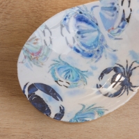 Подставка под ложку "Крабы" дерево манго 25,5х9х3,8 см