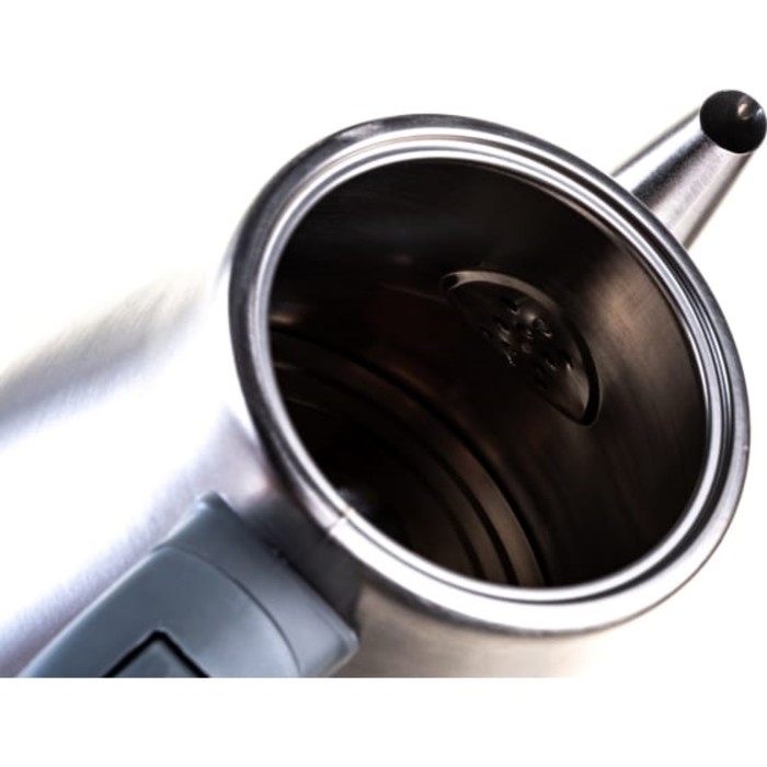 Чайник электрический Energy E-217, металл, 1.2 л, 950 Вт, серебристый