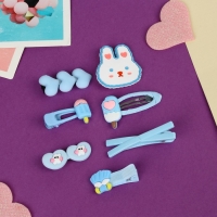 Набор для волос "Маленькие радости" (14 шт) зайка, голубой