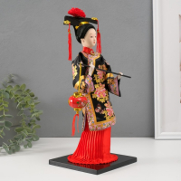 Кукла коллекционная "Китаянка в национ. платье с китайским фонариком" МИКС 32х12,5х12,5 см