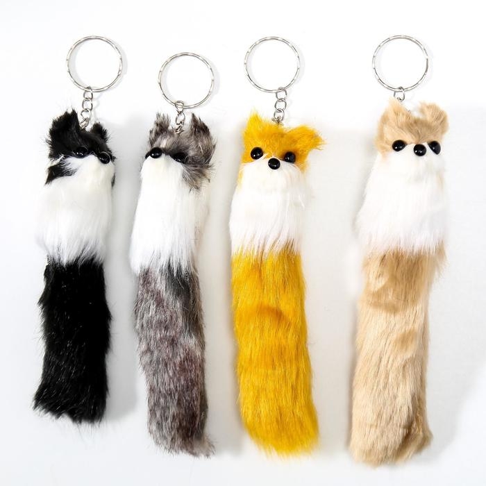 Пушистик на кольце "Славный", МИКС