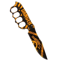 Деревянное оружие, детское сувенирное &laquo;Danger&raquo;, нож кастет, 27,5 х 6,4 см