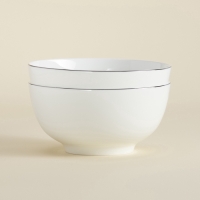 Салатники SL Home &laquo;Каскарон&raquo;, 900 мл, d=16 см, набор 2 шт, костяной фарфор, белые