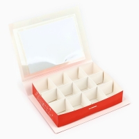 Коробка под 12 конфет с ячейками &laquo;Аромат праздника&raquo; 18.8 х 13.5 х 3.5 см, Новый год