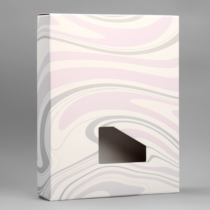 Коробка подарочная под постельное бельё, упаковка, &laquo;Текстура&raquo;, 47 х 37 х 8.8 см