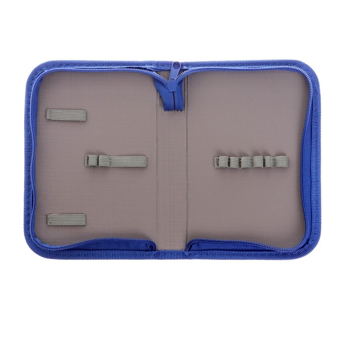 Пенал школьный "Подводный Мир", 13 х 19,5 см, 1 секция, на молнии, ткань