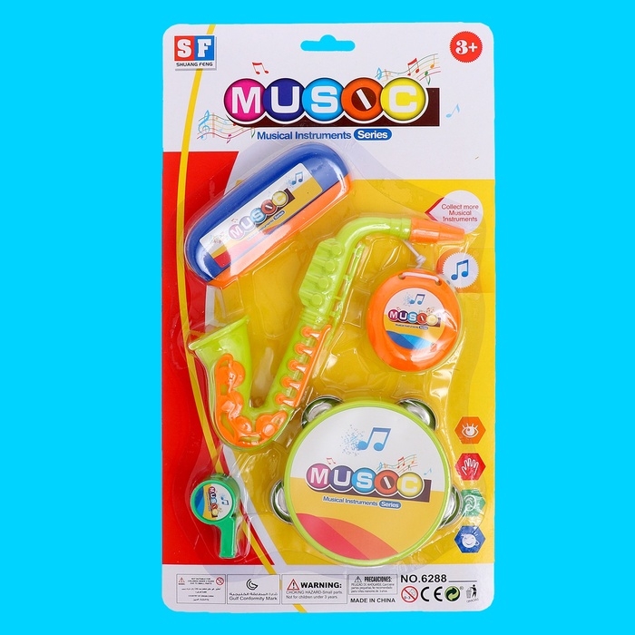 Набор музыкальных инструментов &laquo;Оркестр&raquo;, 5 предметов