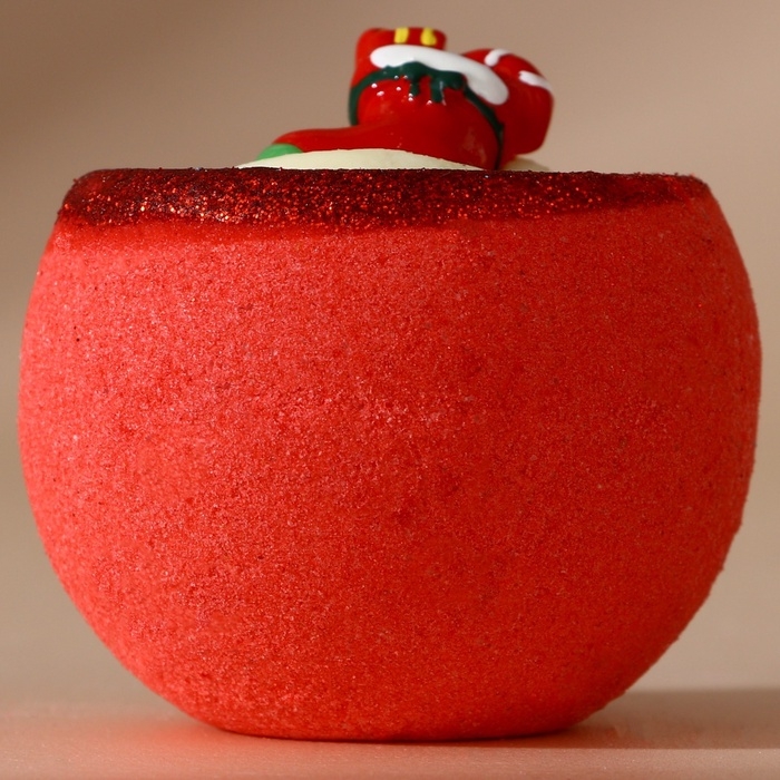 Бомбочка для ванны с игрушкой ЧИСТОЕ СЧАСТЬЕ &laquo;Рождественский Носок&raquo;, 130 г, Новый Год