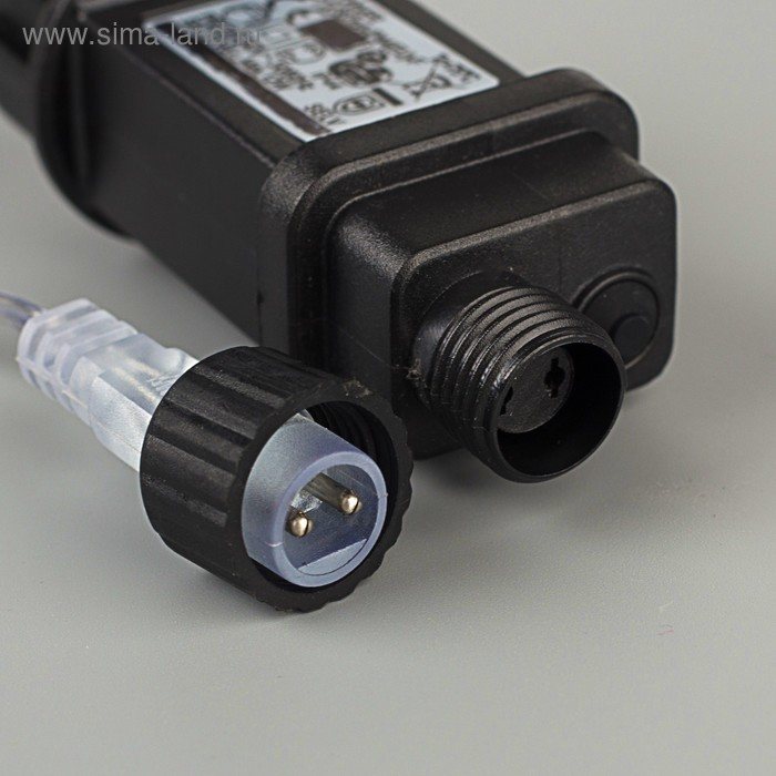 Неоновая фигура &laquo;Снежинка&raquo;, 57 см, 576 LED, 12 В, 8 режимов, свечение синее/белое