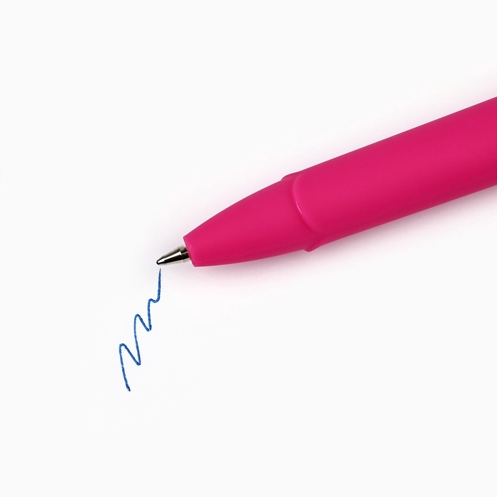 Ручка гелевая, синяя паста, 0.7 мм, пластик &laquo;С 8 марта&raquo;