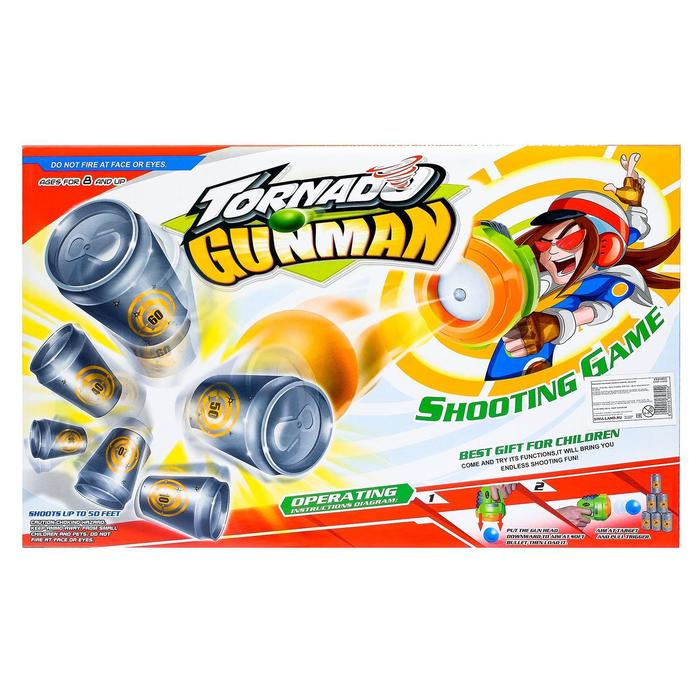 Игровой набор &laquo;Стрельба по баночкам&raquo;