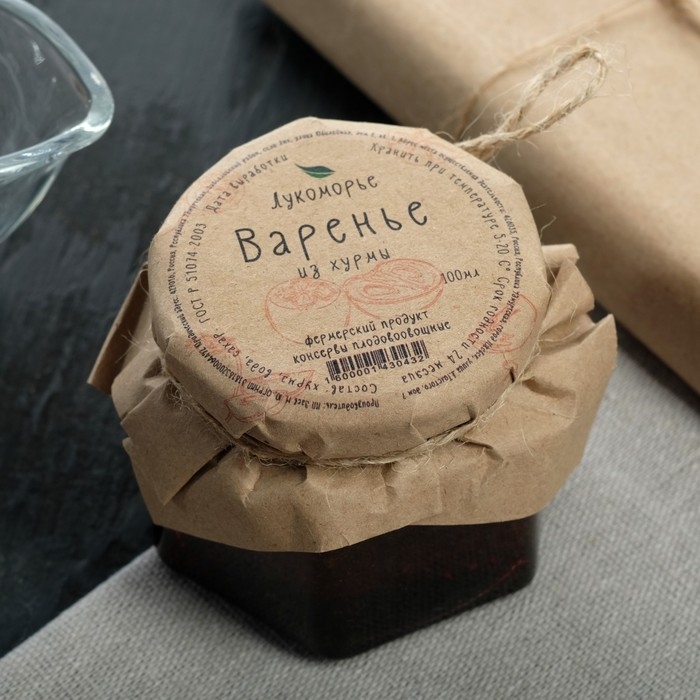 Варенье &laquo;Хурма&raquo;&lrm;, 100 мл