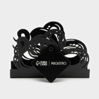 Салфетница Magistro &laquo;Змея&raquo;, 14&times;4&times;9 см, цвет чёрный