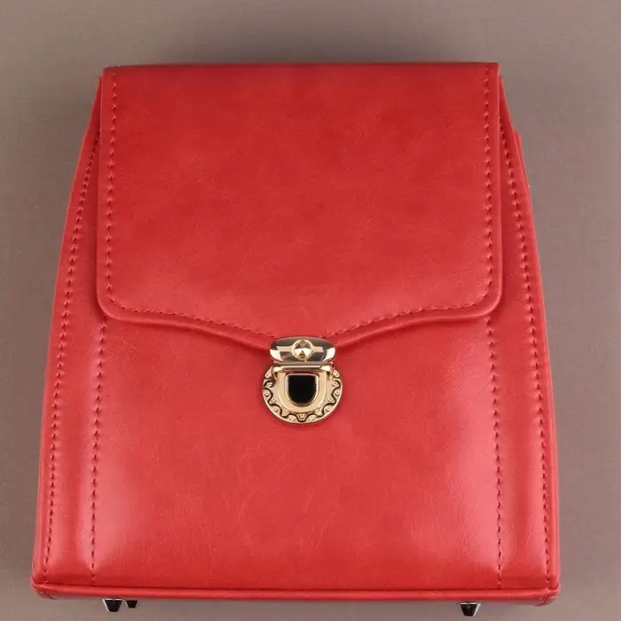 Застёжка для сумки, 3&times;3.5 см, цвет золотой, чёрный