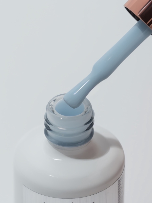 Мультифункциональный гель 5 в 1 LED/UV 15мл камуфлир 06 небесн накл QF