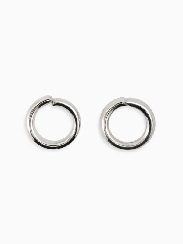 Набор для создания украшений &laquo;Минимум&raquo;: колечки, кримпы, цепочки, цвет серебро