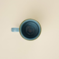 Набор кружек фарфоровых SL Home &laquo;Аззура&raquo;, 400 мл, цвет голубой