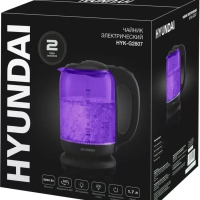 Чайник HYK-G5809 1.7л. 2200Вт фиолетовый