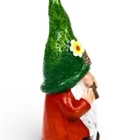 Садовая фигура 10 х 10 х 27 см  "Гном Welcome"