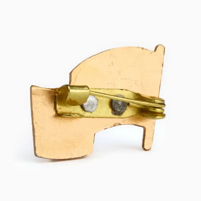 Значок &laquo;Флаг России&raquo;, 2&times;3.5 см, цветной в золоте