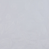 Штора для ванной &laquo;Осень&raquo;, с люверсами, с утяжелителями, PEVA, 180&times;180 см, белая