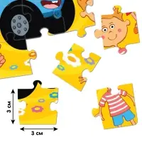 Пазл &laquo;Профессор и Синий трактор&raquo;, 24 элемента