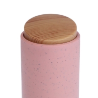 Мельница электрическая Luazon LET- 003, пластик, от батареек 6хААА, розовая