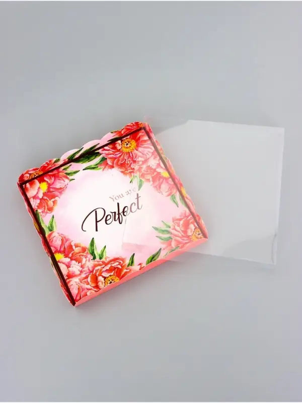 Коробка для печенья, &laquo;Прекрасной&raquo;, 21&times;21&times;3 см