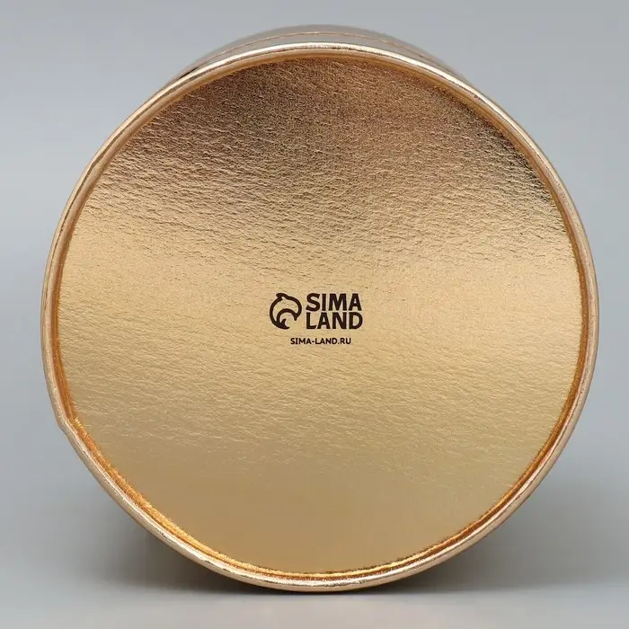 Набор коробок золотых 2 в 1 &laquo;Новогоднее настроение&raquo;, 12 х 12, 15 х 15 см