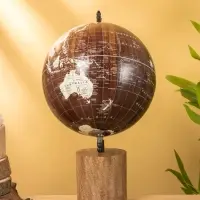 Глобус сувенирный, 23&times;20&times;34.5 см, подставка дерево