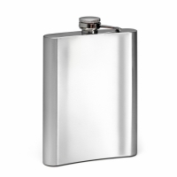 Фляжка для алкоголя и воды, 600 мл, нержавеющая сталь, подарочная, армейская, 20 oz