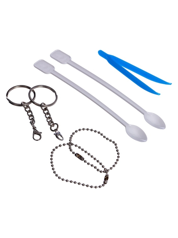 ЭВРИКИ Набор для опытов "Эпоксидная смола", украшения и брелок-лабиринт