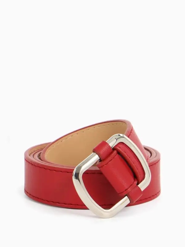 Ремень жен 05-01-02-07, Март2504, 2,7*0,3*110 см, без винта, пряж металл, затяжка,