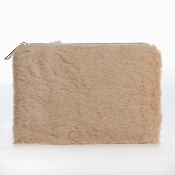 Пенал школьный из плюша &laquo;1 сентября: Добрая собачка&raquo;, 19,5 х 14,5 см