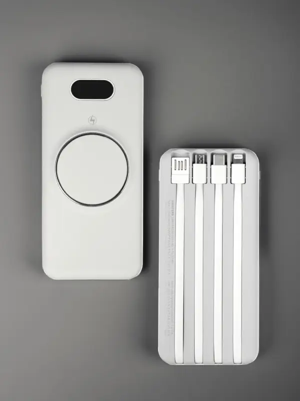 Внешний аккумулятор Omni Pro 10000 мАч, белый