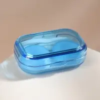 Набор для контактных линз, в футляре, 3 предмета, цвет МИКС