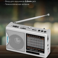 Радиоприемник портативный H-PSR160 USB microSD