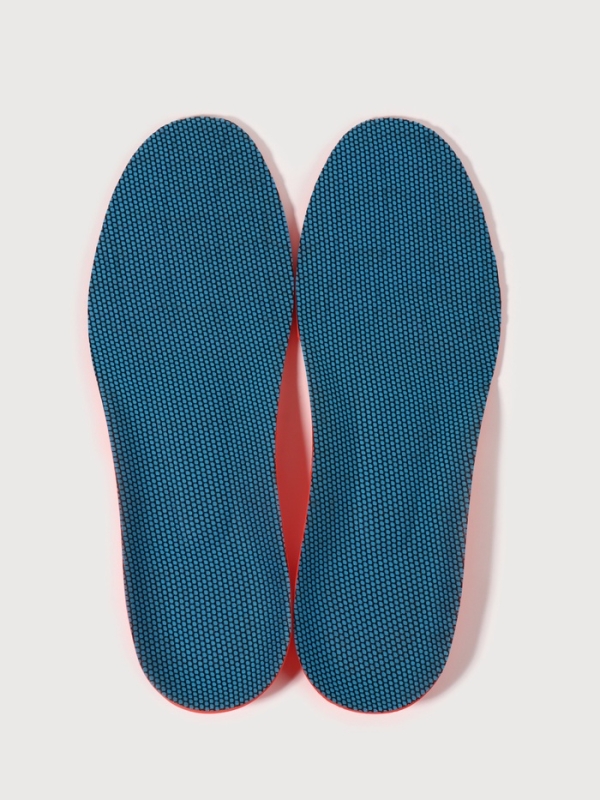 Стельки для обуви, универсальные, спортивные, р-р RU до 40 (р-р Пр-ля до 40), 26 см, пара, синий/красный