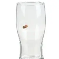 Бокал для пива "Непробиваемый", с пулей 500 мл