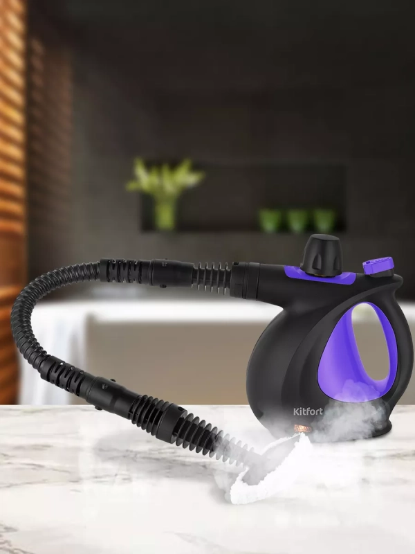 Пароочиститель для дома КТ-9195 - 1050 Вт