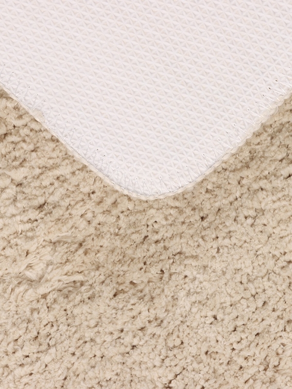 Коврик Savanna, 40&times;60 см, ворс 2 см, микрофибра, бежевый