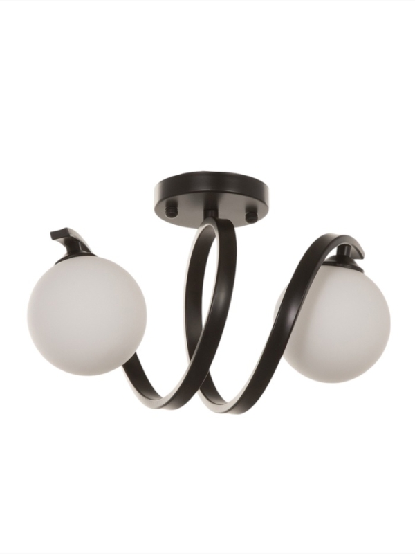 Бра Nadine 2х10Вт GU10 черный 30х16х32см