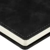 Ежедневник Spring Urban на заказ, недатированный, черный