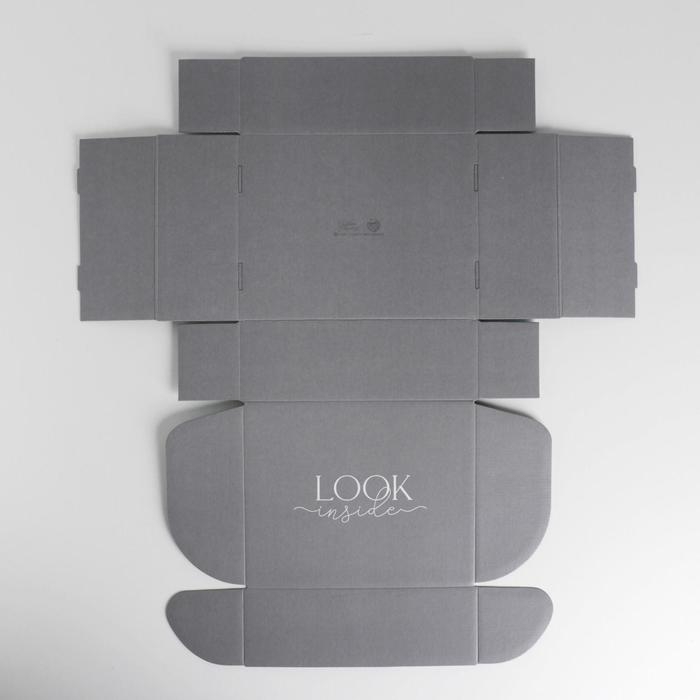 Коробка подарочная двухсторонняя складная, упаковка, &laquo;Текстура&raquo;, 27 х 21 х 9 см