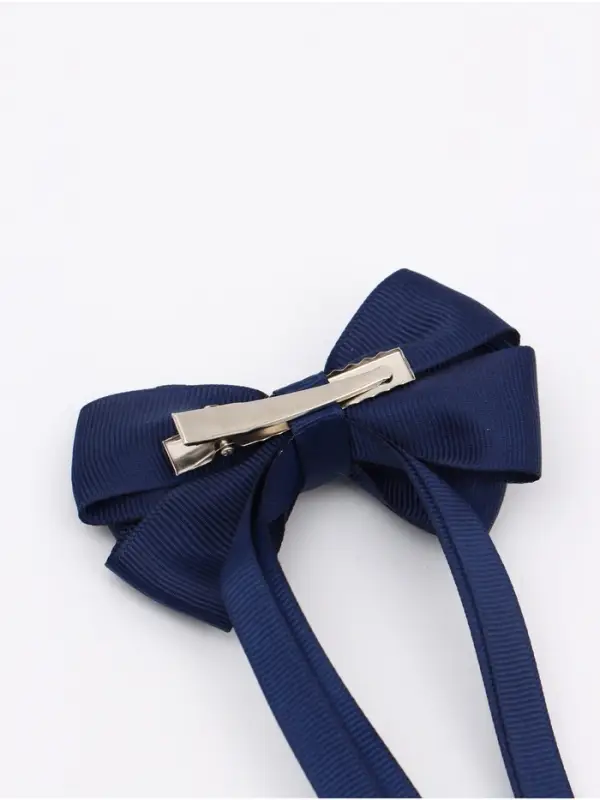 Бант для волос на заколке с лентами, цвет синий, Холодное сердце